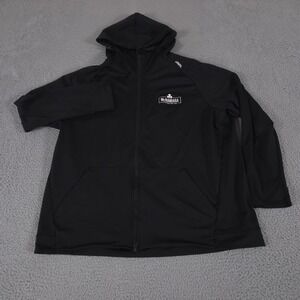 UNRL Jacket Mens 3XL McNamara Contracting Full Zip Hooded Performance Stretch